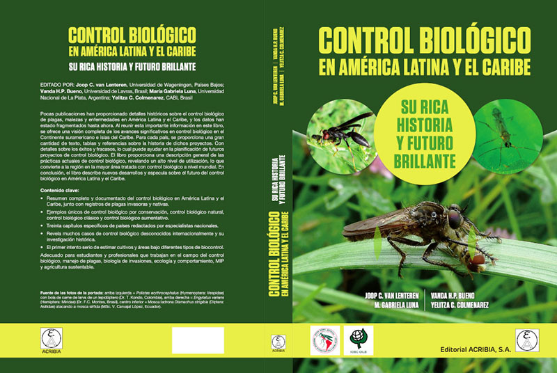 Publican el libro: "Control biológico en América Latina y el Caribe"